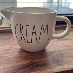 Rae‎ Dunn White Cream Jug